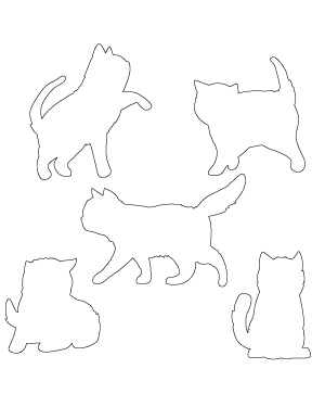 Fluffy Kitten Patterns