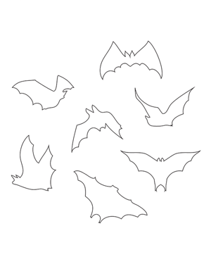 Flying Bat Patterns