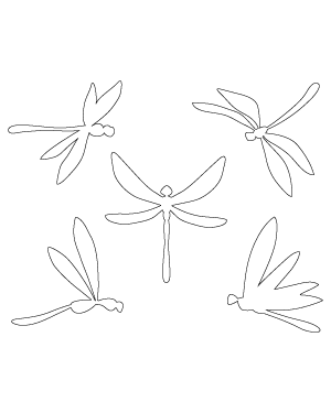 Flying Dragonfly Patterns