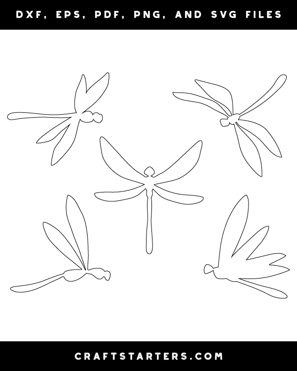 Flying Dragonfly Patterns