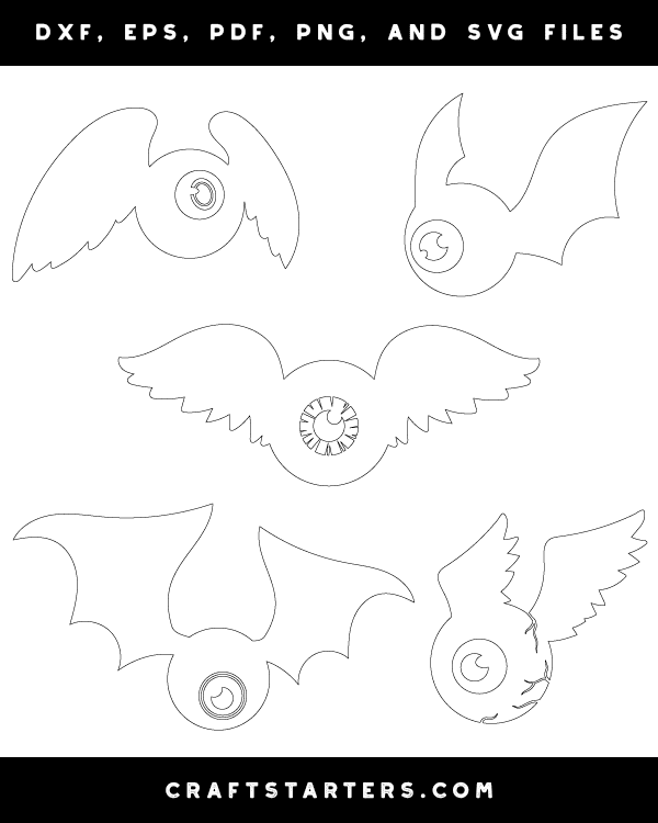 Flying Eyeball Patterns