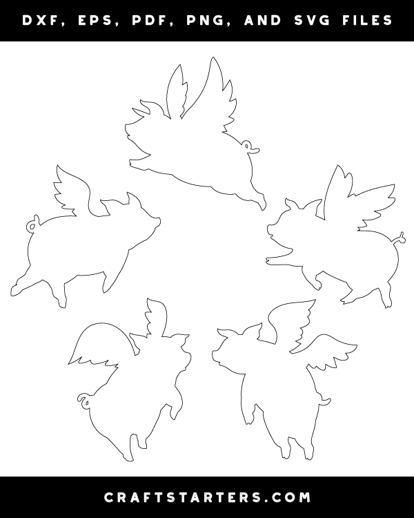 Flying Pig Patterns