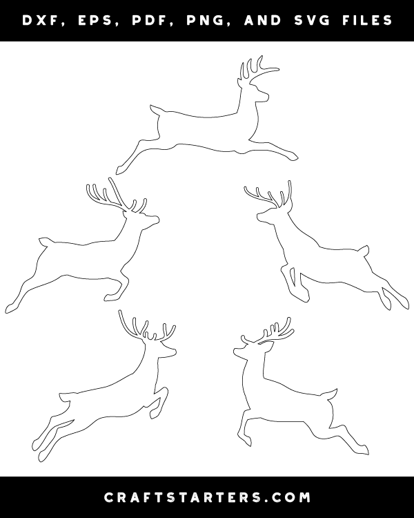 Flying Reindeer Patterns