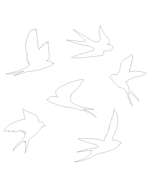Flying Swallow Patterns