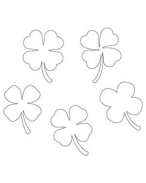 Four Leaf Clover Patterns
