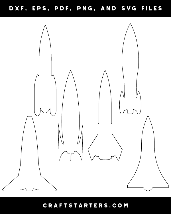 Futuristic Rocket Patterns