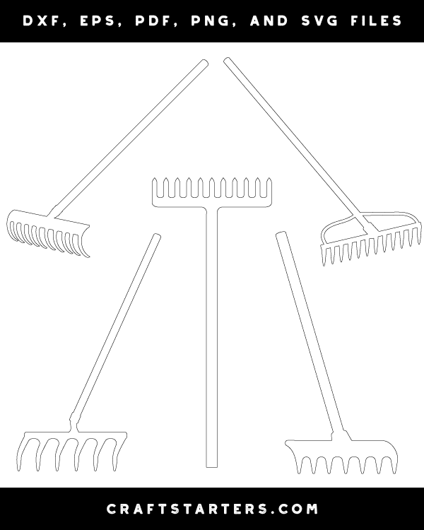 Garden Rake Patterns