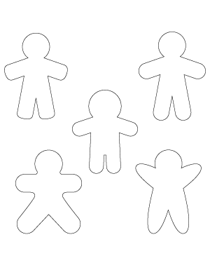 Gingerbread Man Patterns