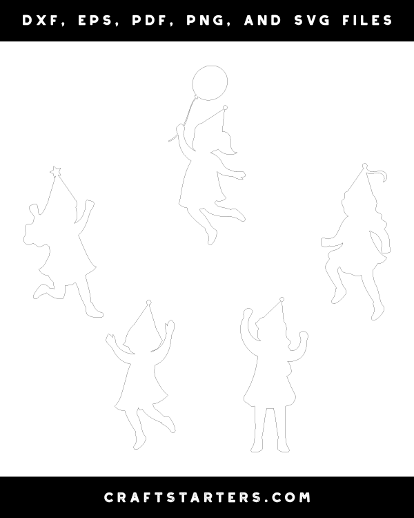 Girl In Party Hat Patterns