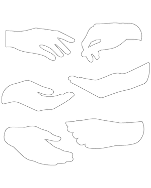 Giving Hand Patterns