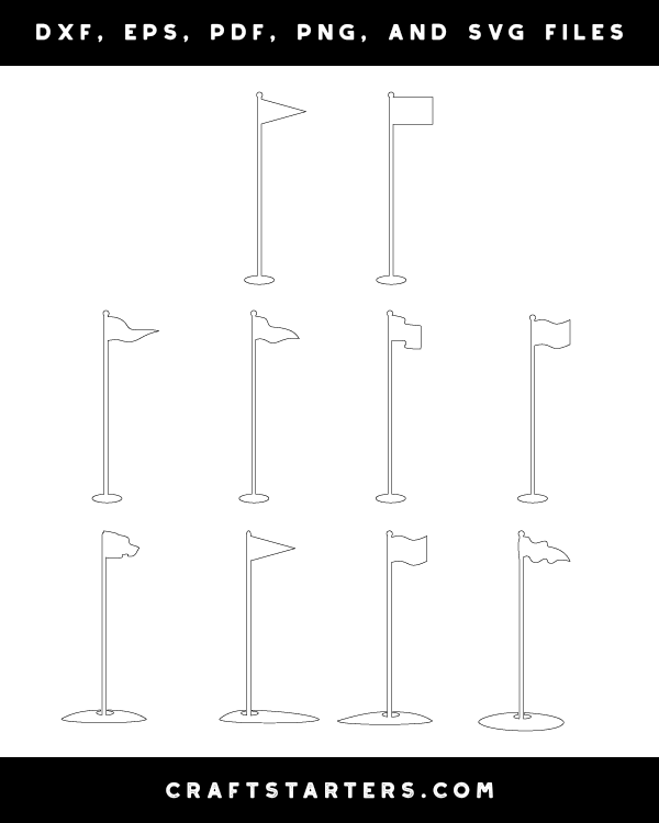 Golf Flag Patterns