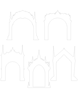 Gothic Arch Patterns