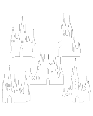 Gothic Castle Patterns