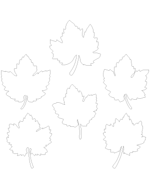 Grape Leaf Patterns