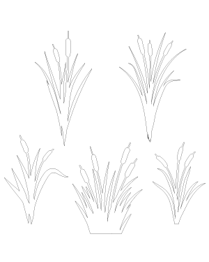 Grass and Cattails Patterns