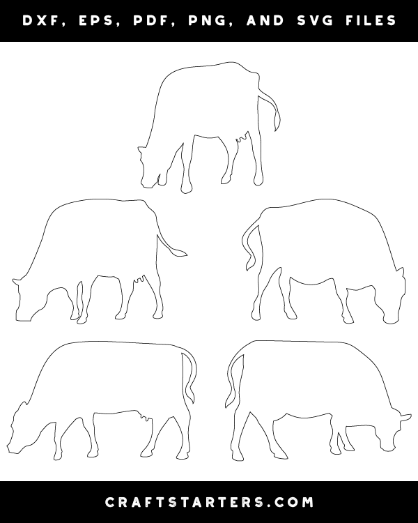 Grazing Cow Patterns