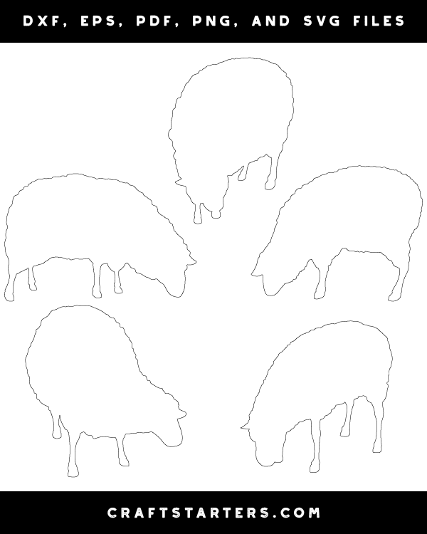 Grazing Sheep Patterns