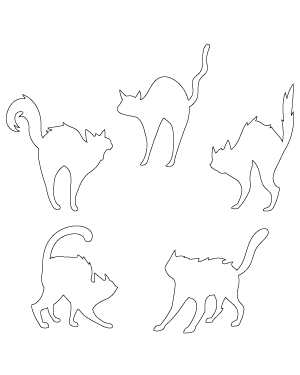 Halloween Cat Patterns