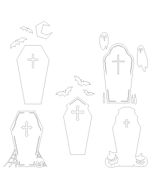 Halloween Coffin Patterns