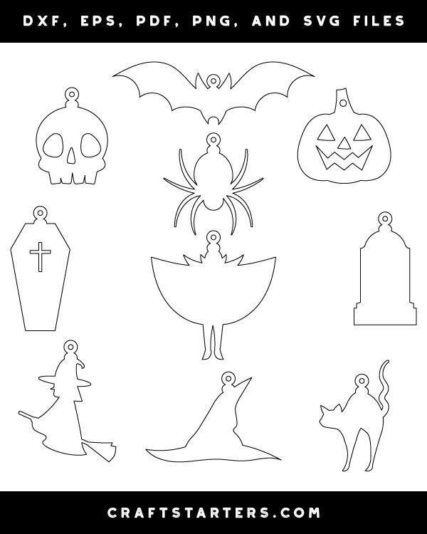 Halloween Ornament Patterns