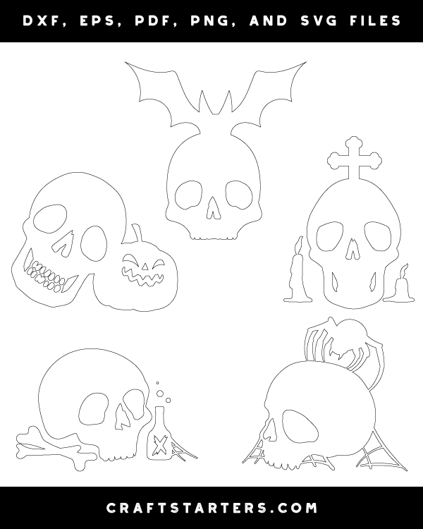 Halloween Skull Patterns