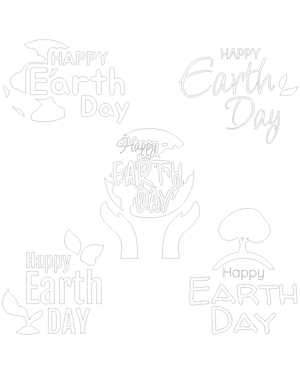 Happy Earth Day Patterns