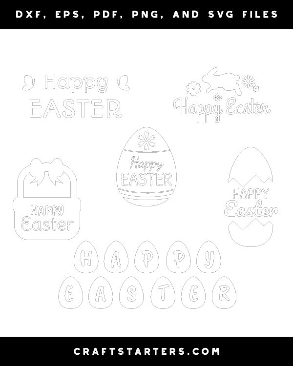 Happy Easter Patterns