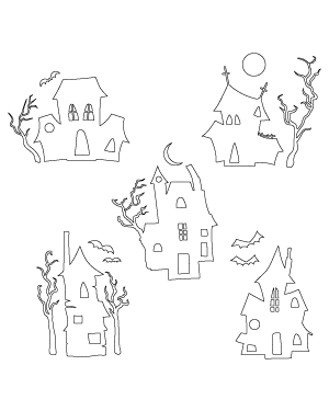 Haunted House Patterns