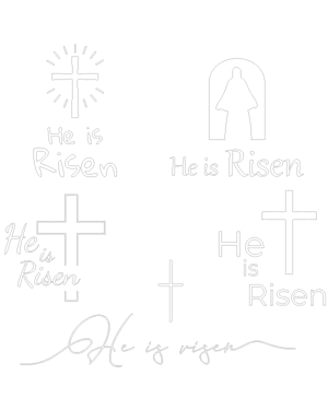 He Is Risen Patterns