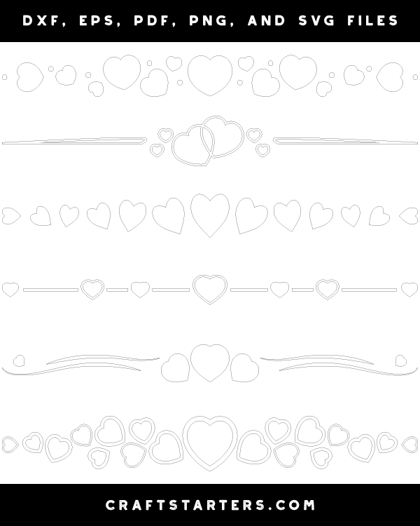 Heart Divider Patterns