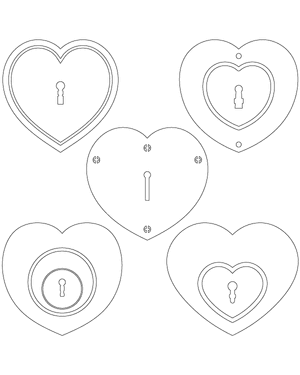 Heart Lock Patterns