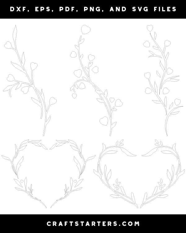 Heart Vine Patterns