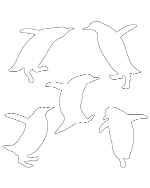 Hopping Penguin Patterns