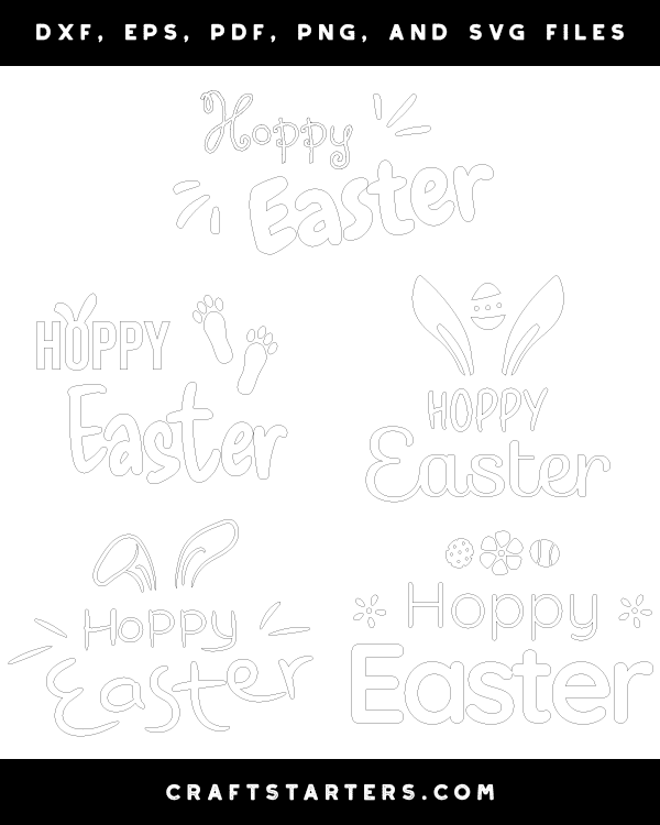 Hoppy Easter Patterns