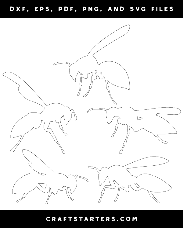 Hornet Side View Patterns