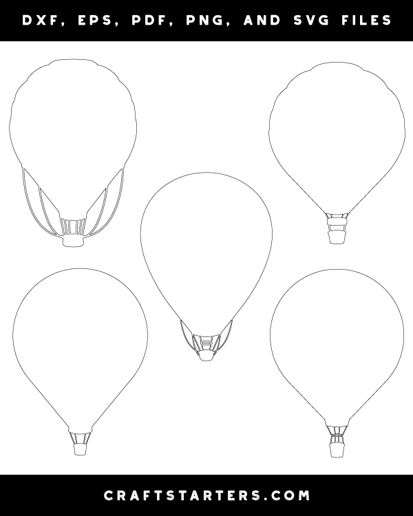 Hot Air Balloon Patterns