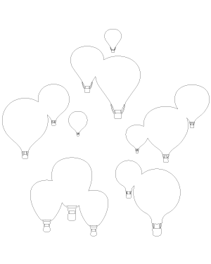 Hot Air Balloons Patterns