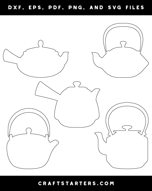 Japanese Teapot Patterns