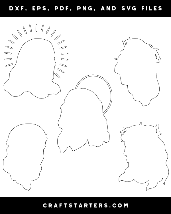 Jesus Head Patterns