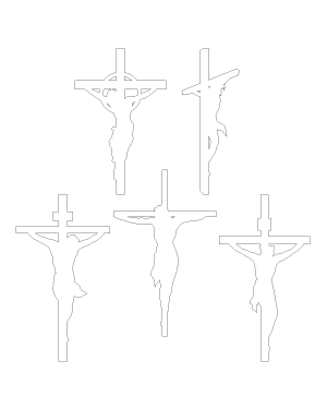 Jesus On The Cross Patterns
