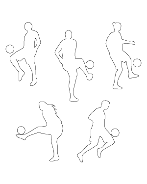 Juggling Soccer Player Patterns