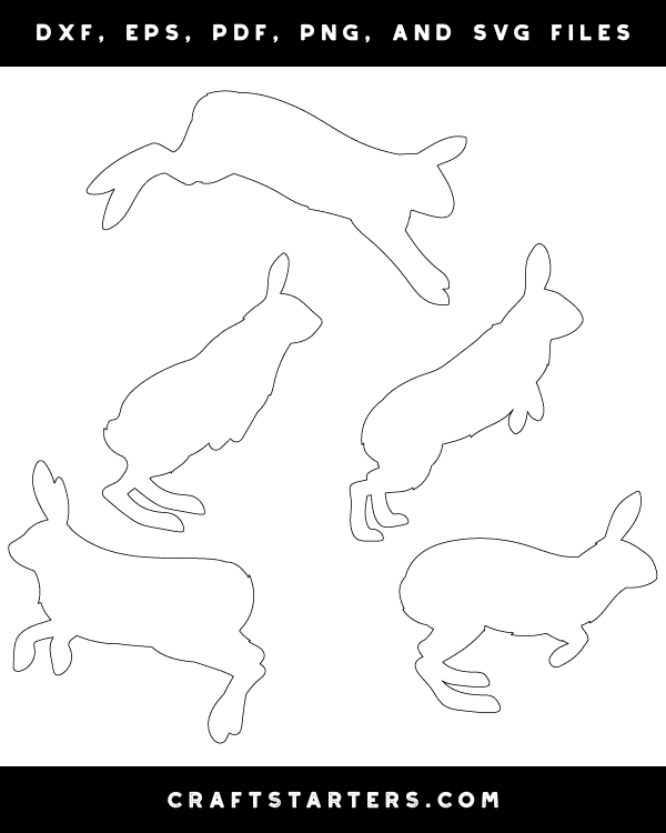 Jumping Arctic Hare Patterns