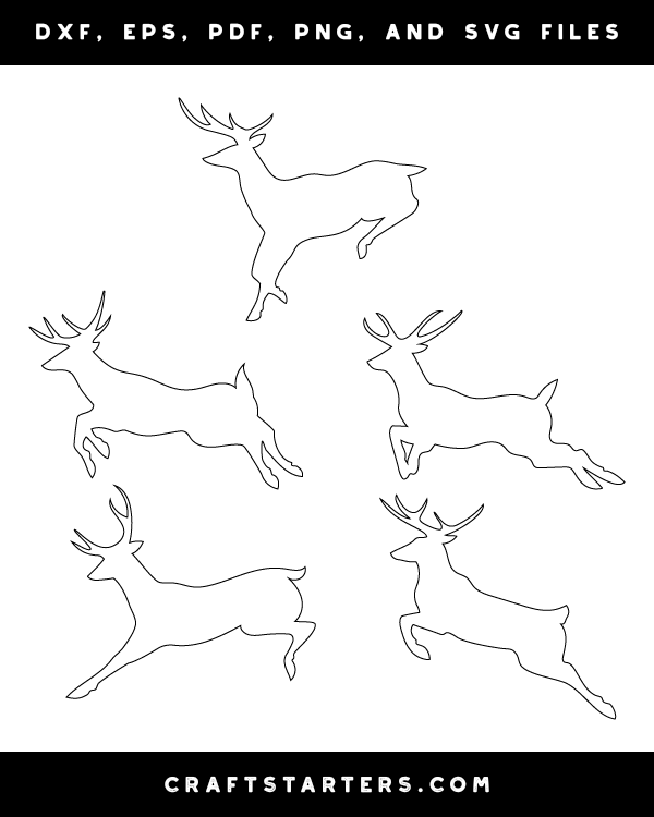Jumping Deer Patterns