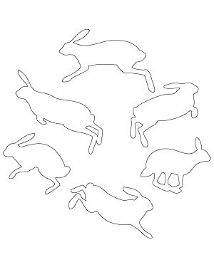 Jumping Hare Patterns