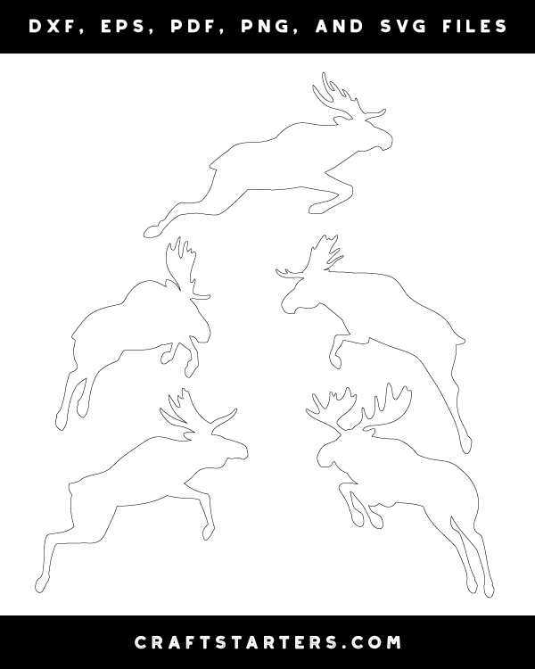 Jumping Moose Patterns