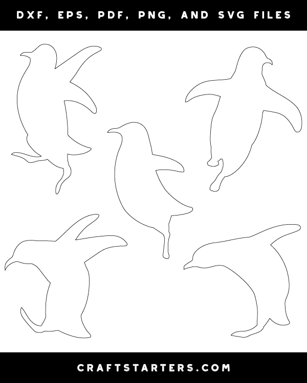 Jumping Penguin Patterns