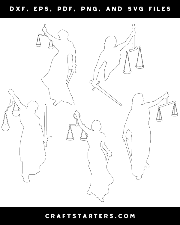 Lady Justice Patterns