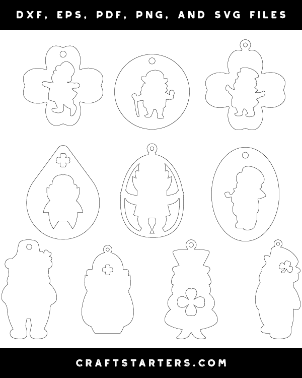 Leprechaun Earring Patterns