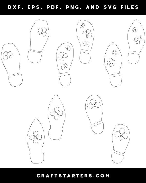 Leprechaun Footprint Patterns