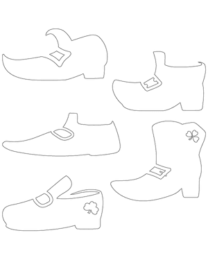 Leprechaun Shoe Patterns